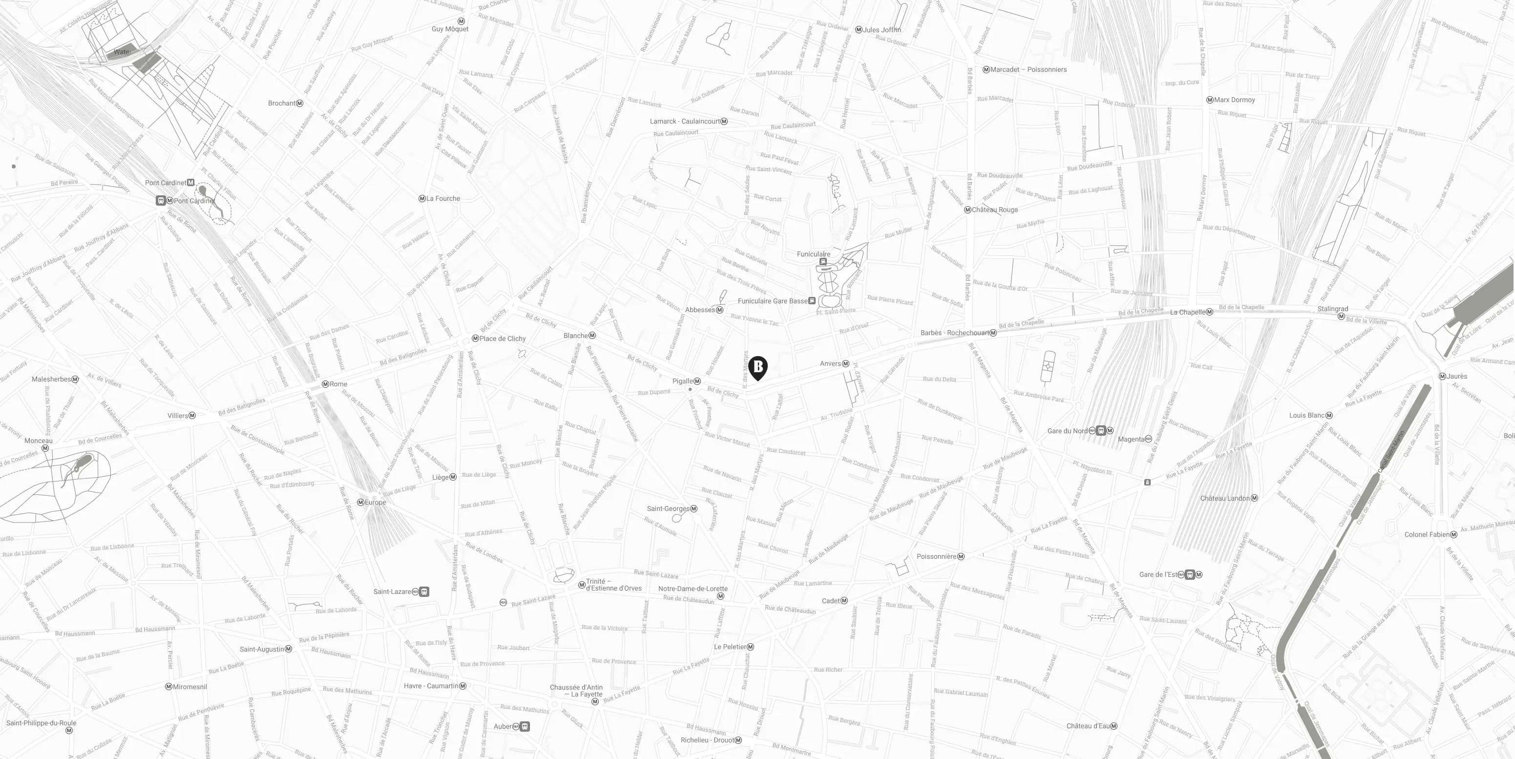map location La Boule Noire